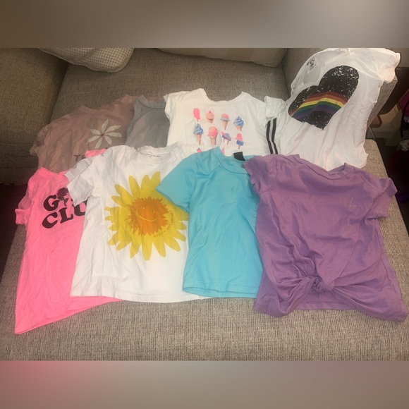 Lot of 12 long sleeved shorts for girls - Picture 3 of 11